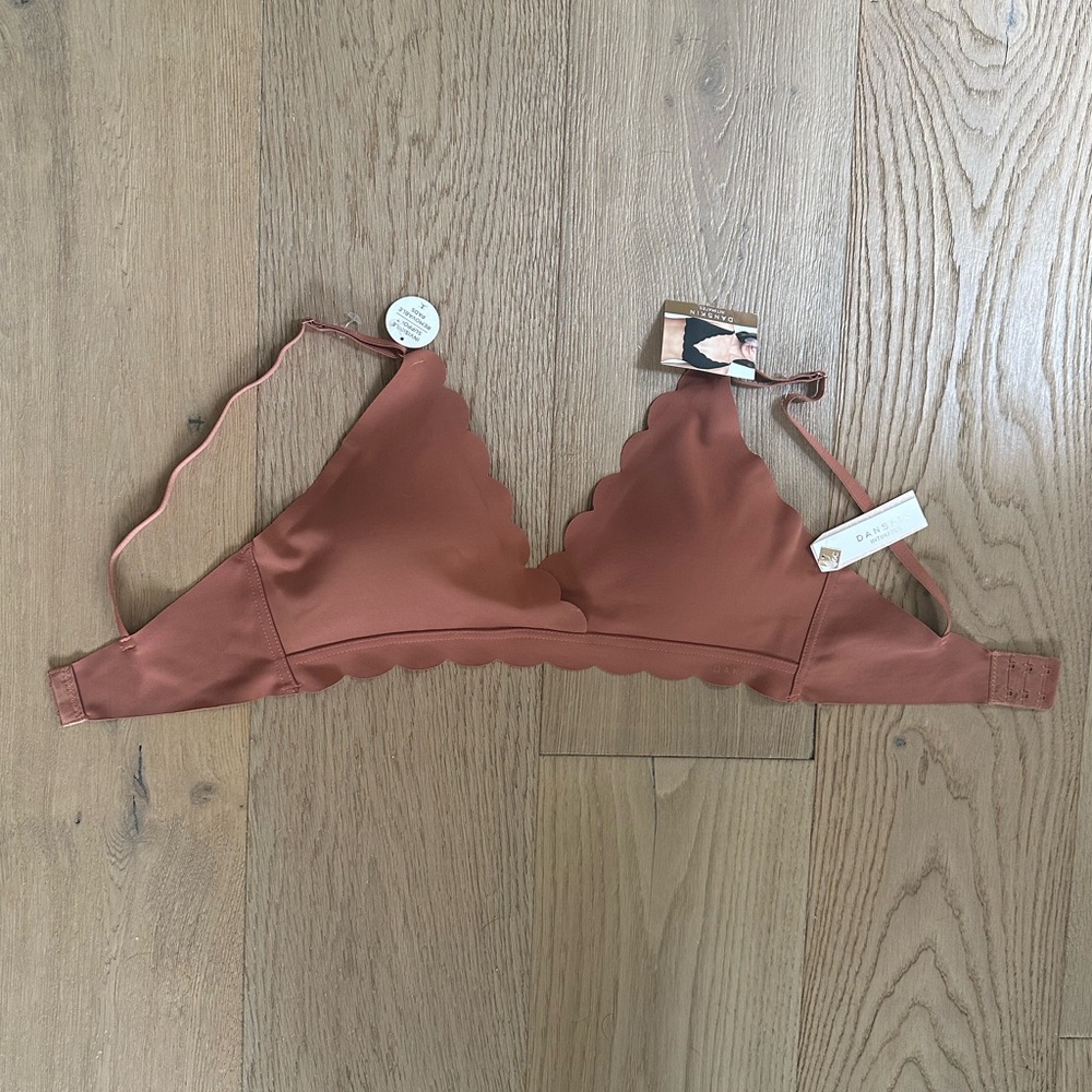 Danskin 36C Coral Brown Bra NEW WITH TAGS